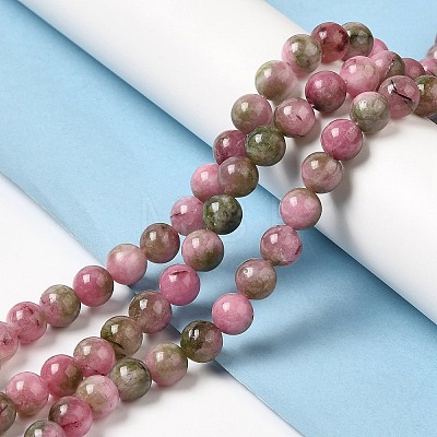 Natural Dyed Jade Beads Strands G-M402-C03-13-1