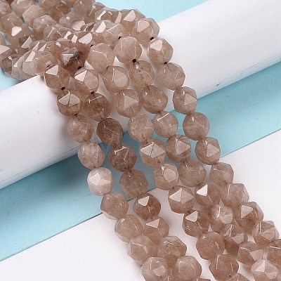 Natural Quartz Beads Strands G-G990-B03-B-1