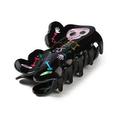 Halloween Themes Acrylic Claw Hair Clips PHAR-P013-A01-1