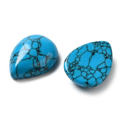 Synthetic Turquoise Cabochons G-P521-02A-1
