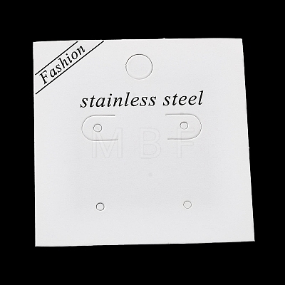 Paper Display Card with Word Stainless Steel CDIS-L009-10-1