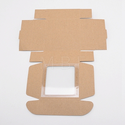 Paper Candy Boxes CON-WH0074-52C-1