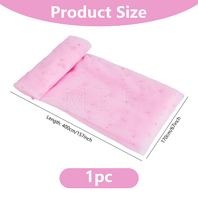Polyamide & Resin Mesh Fabric DIY-WH0671-349A-1