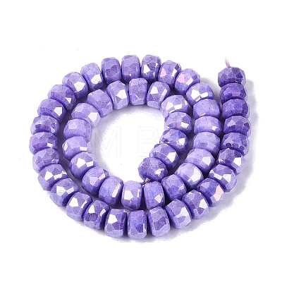 Anti-Tarnish Electroplate Glass Beads Strands GLAA-T025-10mm-11N-1