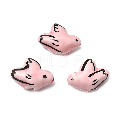 Handmade Porcelain Beads PORC-A034-06E-1