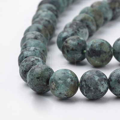 Natural Jasper Beads Strands X-G-S276-01-1