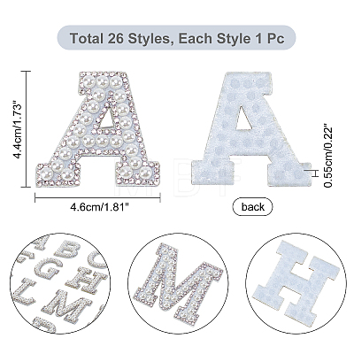 Computerized Embroidery Cloth Iron On/Sew On Patches DIY-WH0224-33-1