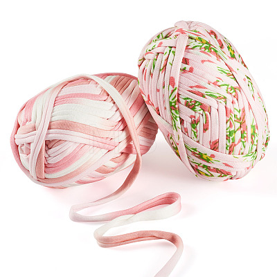 2 Skeins 2 Colors Super Soft Polyester Yarn OCOR-TA0003-69B-1
