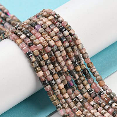 Natural Rhodonite Beads Strands X-G-Q1005-F-01-1