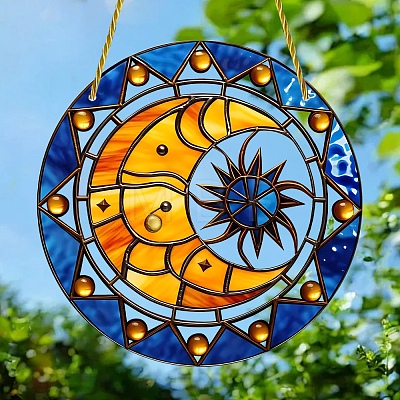 Acrylic Pendant Decorations PW-WGAFF1C-01-1