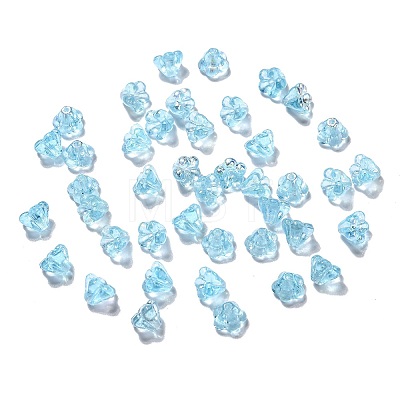 Transparent Czech Glass Beads GLAA-G070-05B-08-1