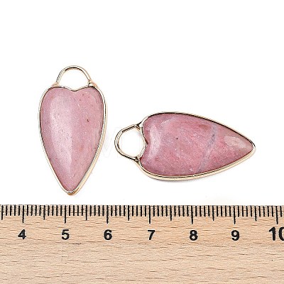 Natural Rhodonite Pendants G-G193-02G-09-1