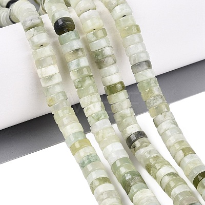 Natural Xiuyan Jade Beads Strands G-N367-03A-04-1