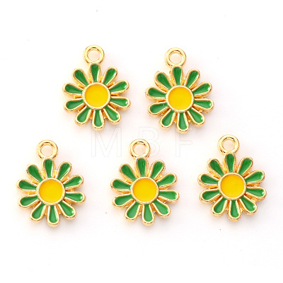 Alloy Enamel Charms ENAM-S121-049C-1