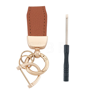 PU Leather Keychains KEYC-TADJ0009-03MG-06-1