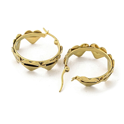 304 Stainless Steel Earrings for Women EJEW-E305-14G-02-1