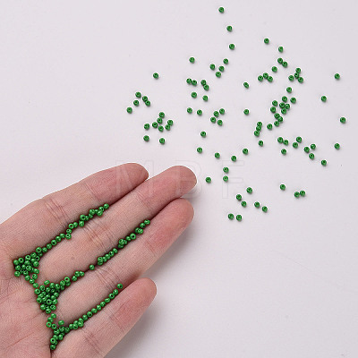 11/0 Grade A Baking Paint Glass Seed Beads X-SEED-N001-A-1028-1