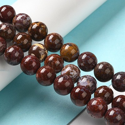 Natural Ocean Jasper Beads Strands G-H298-A13-04-1