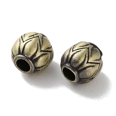 Tibetan Style Brass Beads KK-M284-63AB-1