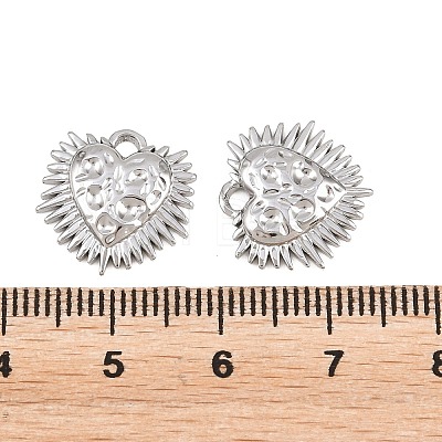 304 Stainless Steel Charms STAS-L317-37P-1