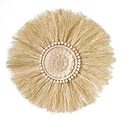 Raffia Woven Wall Decorations HULI-PW0002-074B-1