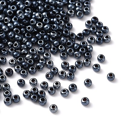 Electroplated Glass Beads GL-G001-02B-03-1
