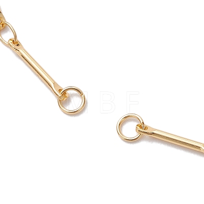 Brass Slider Bracelet Makings AJEW-JB01255-01-1