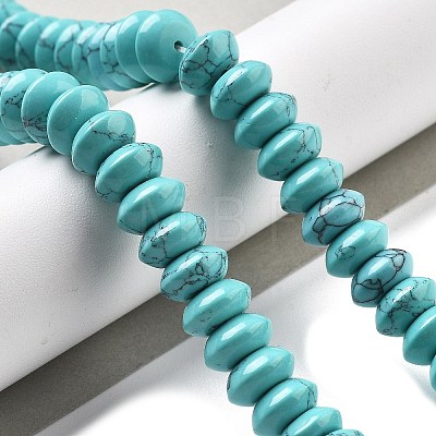 Synthetic Turquoise Beads Strands G-P559-A11-02-1