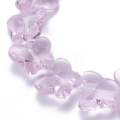 Transparent Glass Beads GLAA-Q066-10mm-B17-1