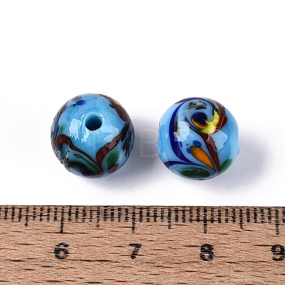 Handmade Lampwork Beads LAMP-Q039-05C-1