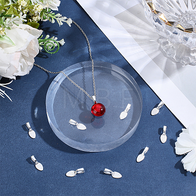 10Pcs Alloy Pinch Bails FIND-BBC0005-1