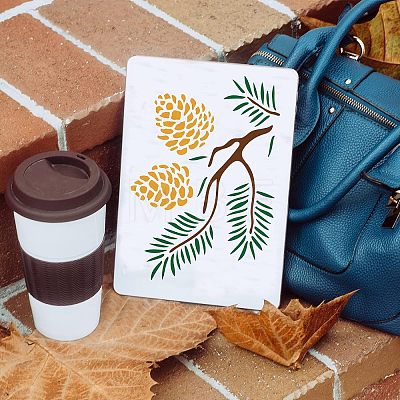 Plastic Reusable Drawing Painting Stencils Templates DIY-WH0202-312-1