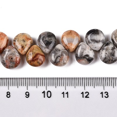 Natural Crazy Agate Beads Strands G-T138-128-1