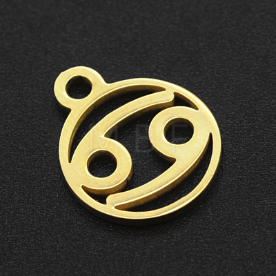 201 Stainless Steel Charms STAS-T014-LA111-4-1