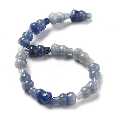 Natural Blue Aventurine Beads Strands G-P528-G03-01-1