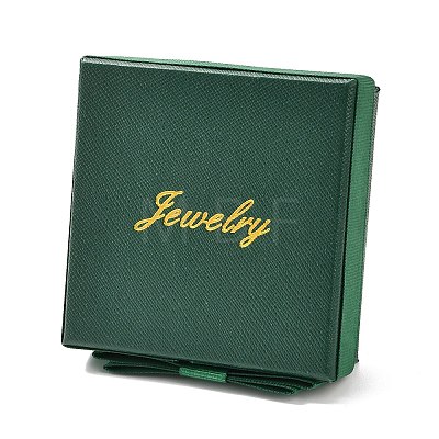 Square & Word Jewelry Cardboard Jewelry Boxes LS-CBOX-C015-01C-02-1
