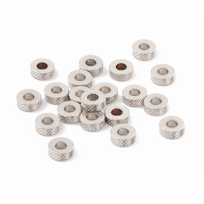 201 Stainless Steel Spacer Beads STAS-A057-26D-P-1