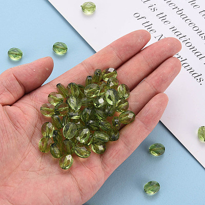 Transparent Acrylic Beads LS-TACR-S154-18A-83-1