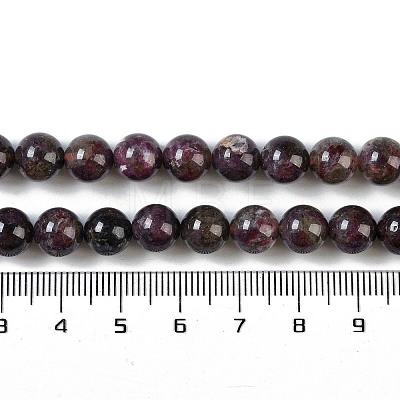 Natural Plum Blossom Tourmaline Beads Strands G-K364-B01-02-1