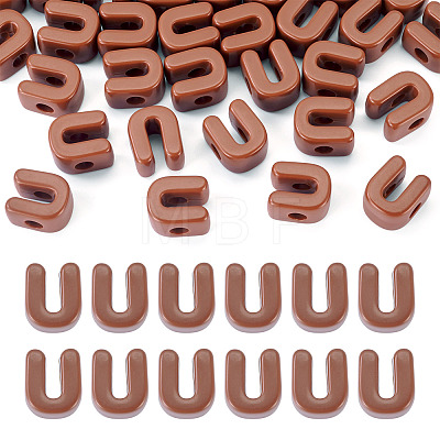 Opaque Acrylic European Beads LS-OACR-TAC0019-006U-1