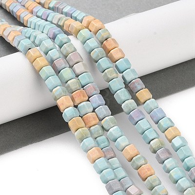 Natural Rainbow Alashan Agate Beads Strands G-NH0022-J01-01-1