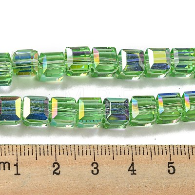 Electroplate Glass Beads Strands EGLA-M031-01A-HR01-1