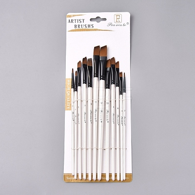 Wood Handle Paint Brushes Set TOOL-L006-05-1