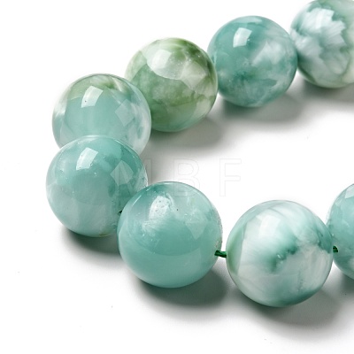 Natural Glass Beads Strands G-I247-32H-1