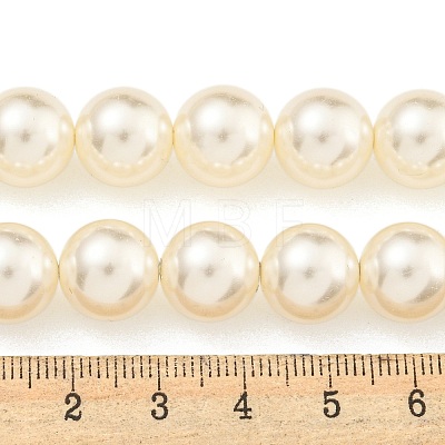Glass Pearl Beads Strands HY-G002-01F-02-1
