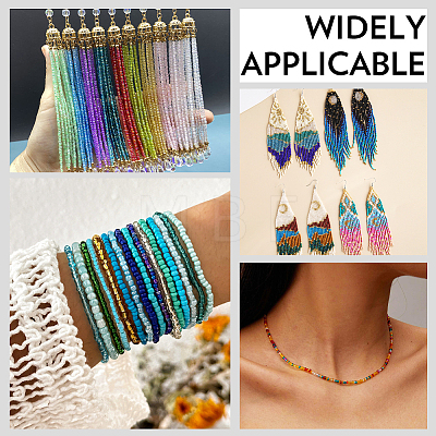 3000Pcs Glass Seed Beads SEED-PA0001-29A-03-1