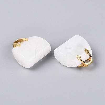 Natural Quartz Crystal Pendants G-Q602-01G-06-1