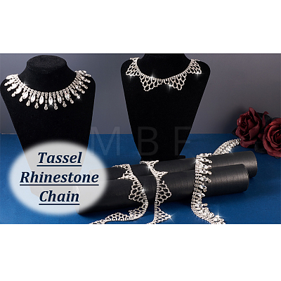Iron Crystal Rhinestone Cup Chain CH-CW0001-01-1