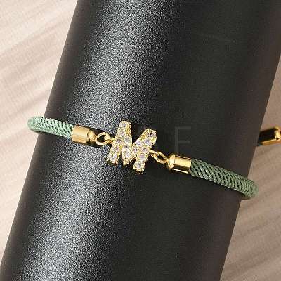 Adjustable Nylon Cord Bracelets BJEW-C096-01G-13-1