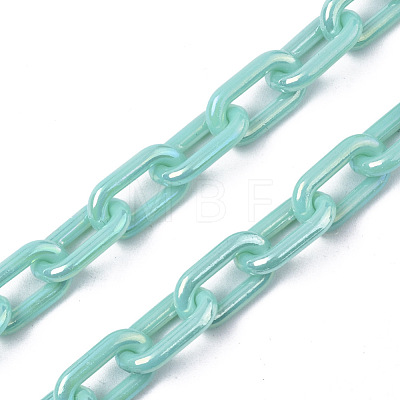 Acrylic Opaque Cable Chains PACR-N009-002D-1